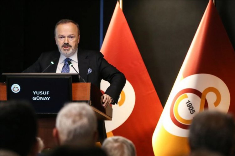 Galatasaray Kul&uuml;b&uuml; Başkan Yardımcısı Yusuf G&uuml;nay'dan kayyum a&ccedil;ıklaması