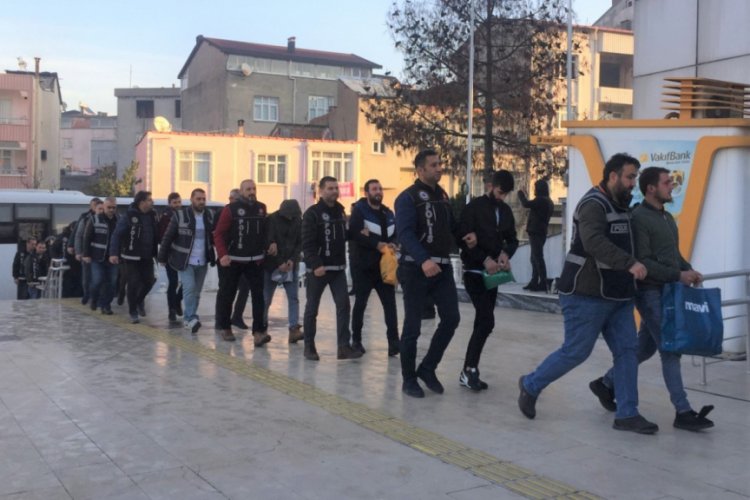 Uyuşturucu operasyonunda 19 tutuklama