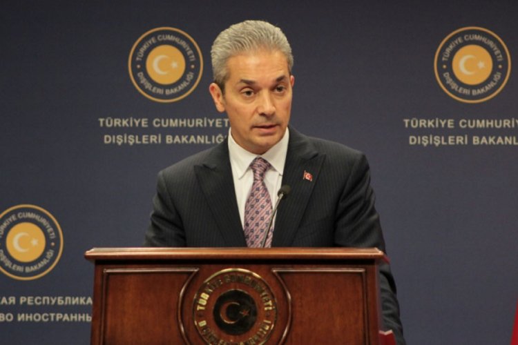 Dışişleri S&ouml;zc&uuml;s&uuml; Aksoy'ndan Batı Şeria ve Gazze a&ccedil;ıklaması