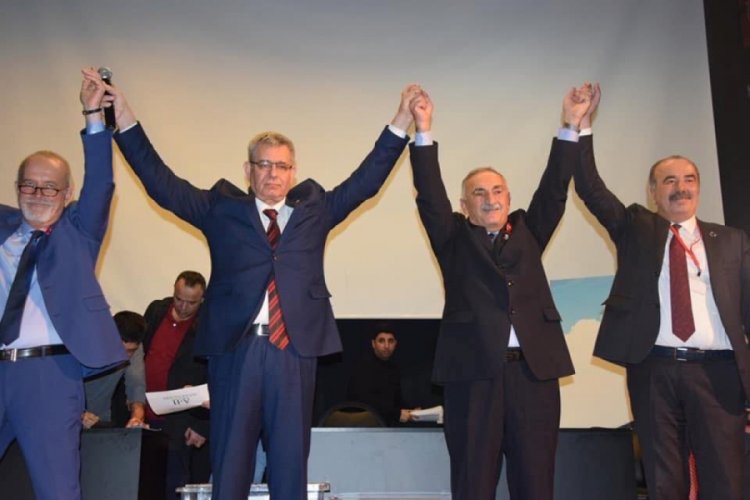CHP Mudanya'da başkanlığa yine Aydın se&ccedil;ildi