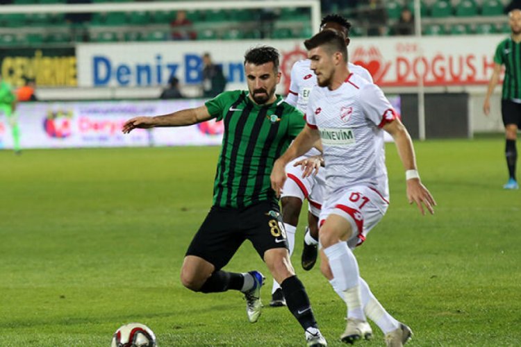 Akhisarspor ile Boluspor berabere kaldı