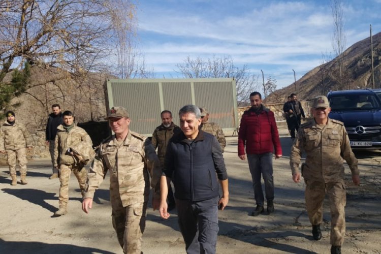 Kaymakamdan operasyon birliklerine ziyaret