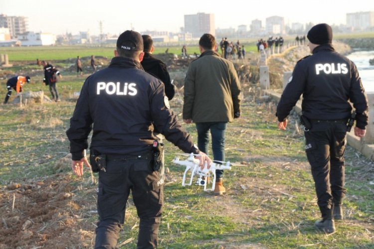 Sırra kadem basan &ccedil;ift drone destekli operasyonla ahırda bulundu