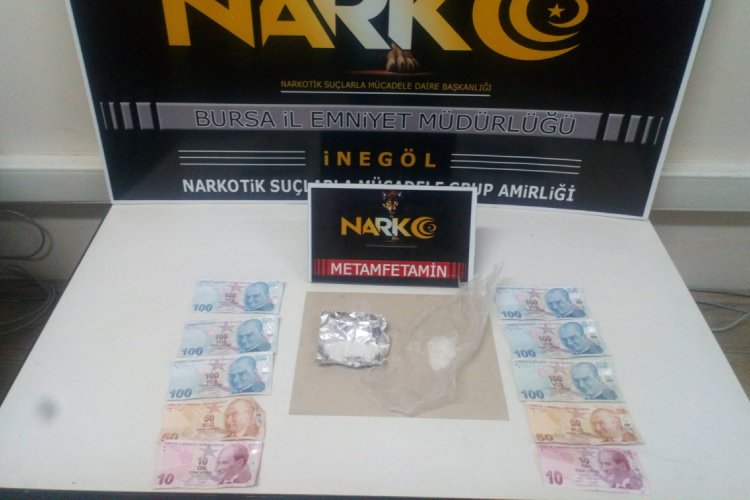 Bursa İneg&ouml;l'de uyuşturucuyla yakalanan 3 ş&uuml;pheli g&ouml;zaltına alındı