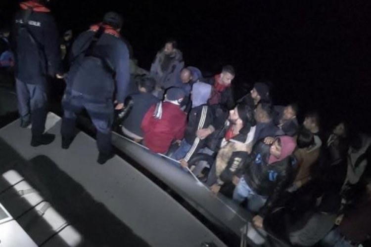 Muğla'da 31 d&uuml;zensiz g&ouml;&ccedil;men yakalandı