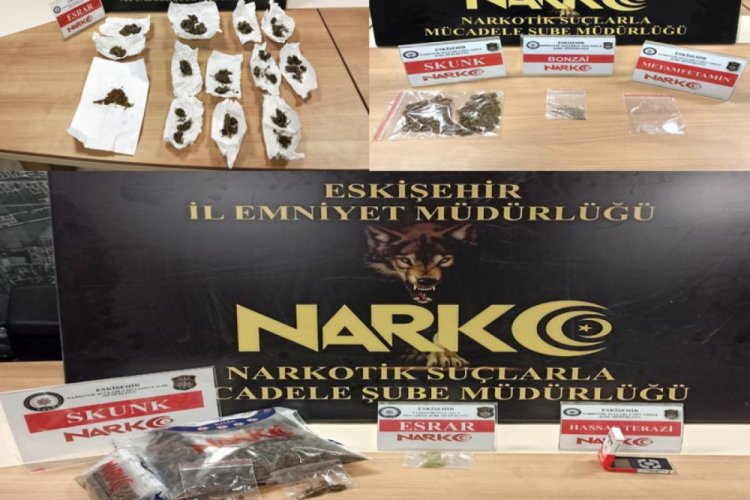 Eskişehir'de uyuşturucu operasyonu: 10 g&ouml;zaltı
