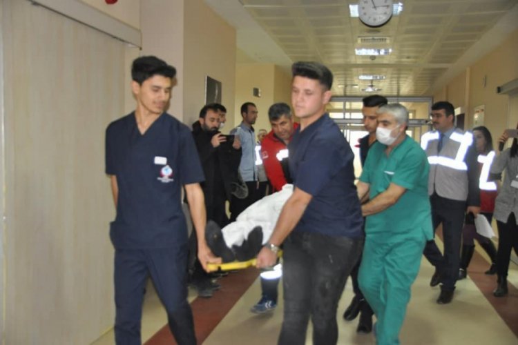 Yangın tatbikatı ger&ccedil;eği aratmadı