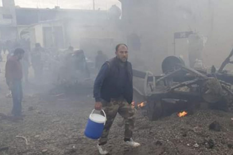 Tel Abyad'da bombalı saldırı: 6 &ouml;l&uuml;, 20 yaralı