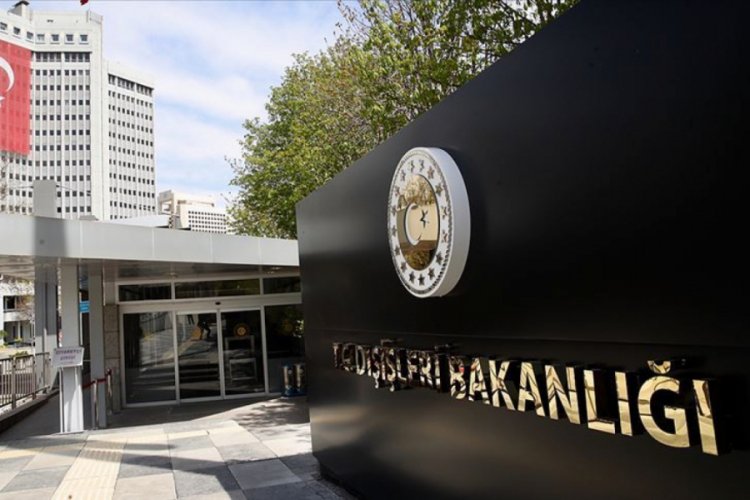 Dışişleri Bakanlığı'ndan Kaşık&ccedil;ı tepkisi