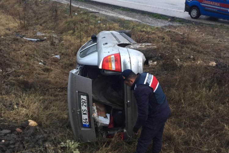10 dakikada iki kaza meydana geldi
