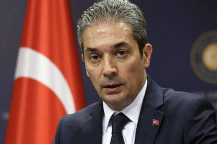 Aksoy, başkonsolosluk g&ouml;revlisinin aracının kundaklanmasına ilişkin a&ccedil;ıklama yaptı