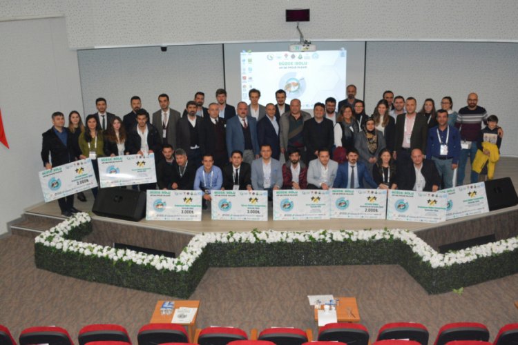 Proje pazarında dereceye girenler &ouml;d&uuml;llerini aldı