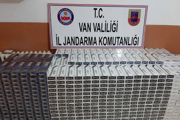 11 bin 780 paket ka&ccedil;ak sigara ele ge&ccedil;irildi