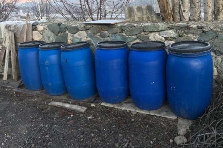 Ka&ccedil;ak alkol kaynatırken yakalandı