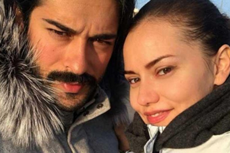 Fahriye Evcen'den romantik kutlama