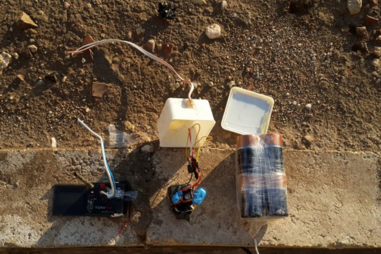 3 adet anti tank mayını imha edildi