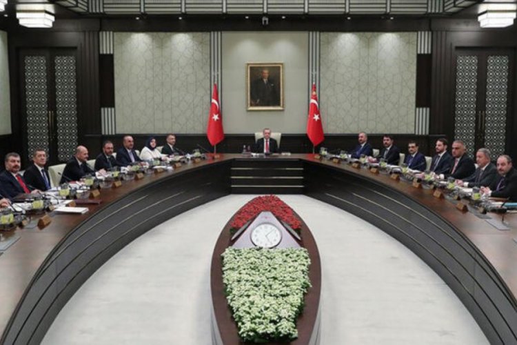 Cumhurbaşkanlığı Kabinesi Beştepe'de toplandı