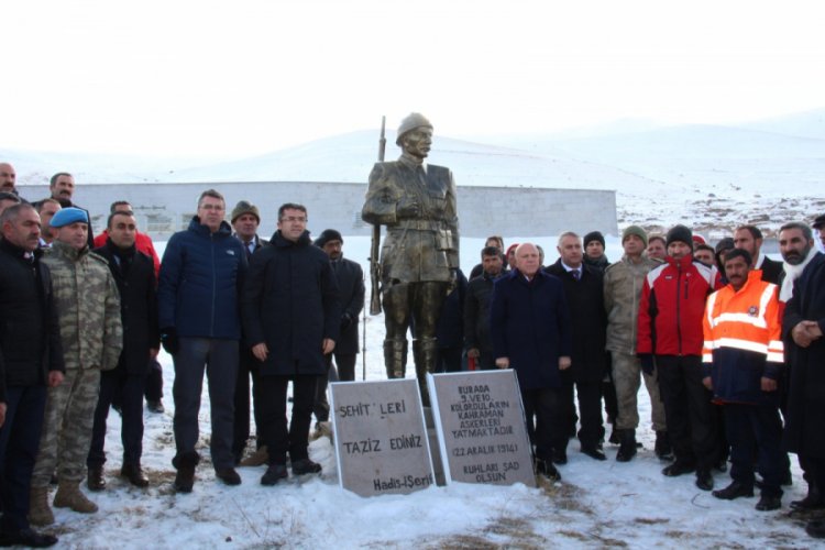 Sarıkamış şehitleri, Şenkaya'da anıldı