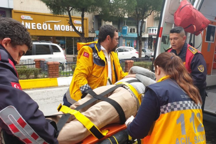 Anteni tamir ederken &ccedil;atıdan d&uuml;şt&uuml;