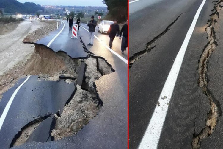 Adana'da k&ouml;pr&uuml; kapatıldı, yollar &ccedil;&ouml;kt&uuml;
