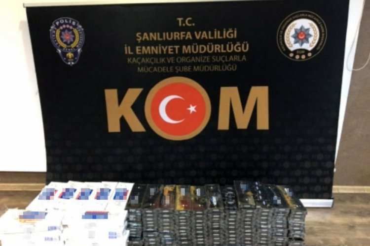 3 bin paket g&uuml;mr&uuml;k ka&ccedil;ağı sigara ele ge&ccedil;irildi