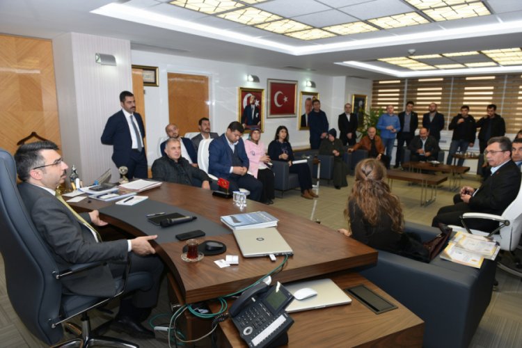 Bursa Yıldırım Belediye Başkanı Yılmaz, doğaseverleri ağırladı