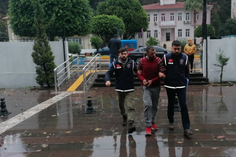&Ccedil;aldıkları motosikletle gezerken yakalandılar