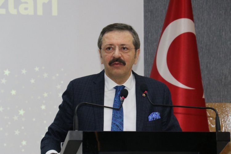 TOBB Başkanı Hisarcıklıoğlu İstihdamın Yıldızları &Ouml;d&uuml;l T&ouml;renine katıldı