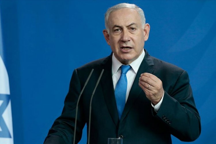 Netanyahu roket sirenleri nedeniyle mitingine ara verdi
