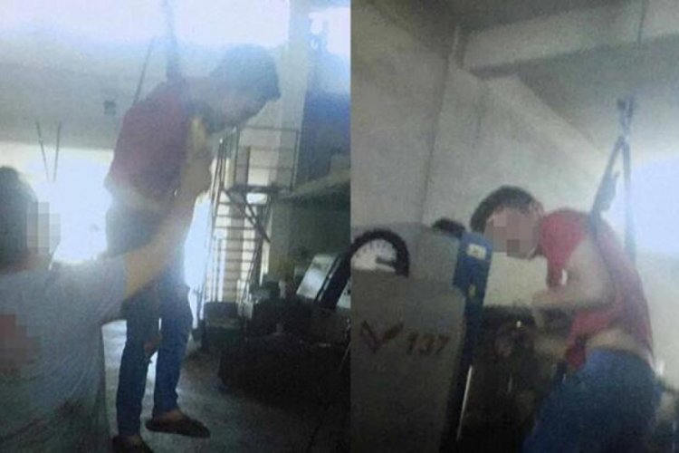 İşyeri sahibinden iki kardeşe işkence! Palangaya bağladılar