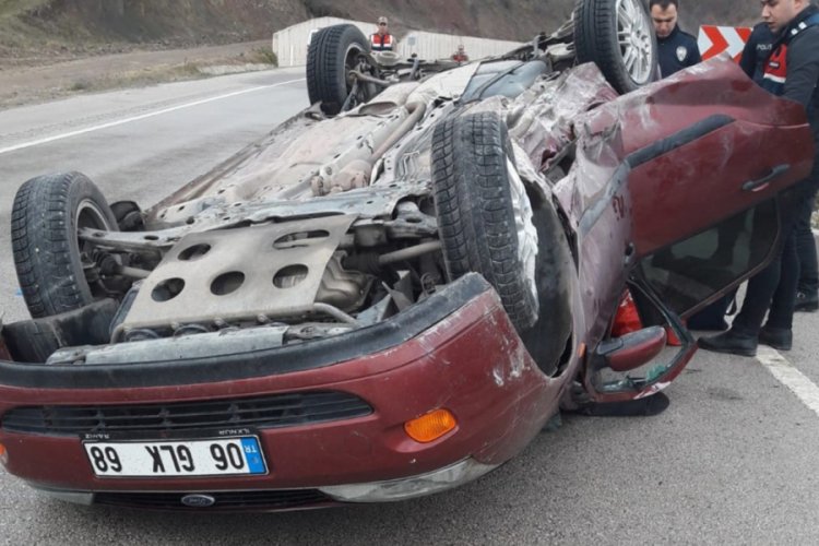 Uzman &ccedil;avuş izin d&ouml;n&uuml;ş&uuml; kaza yaptı