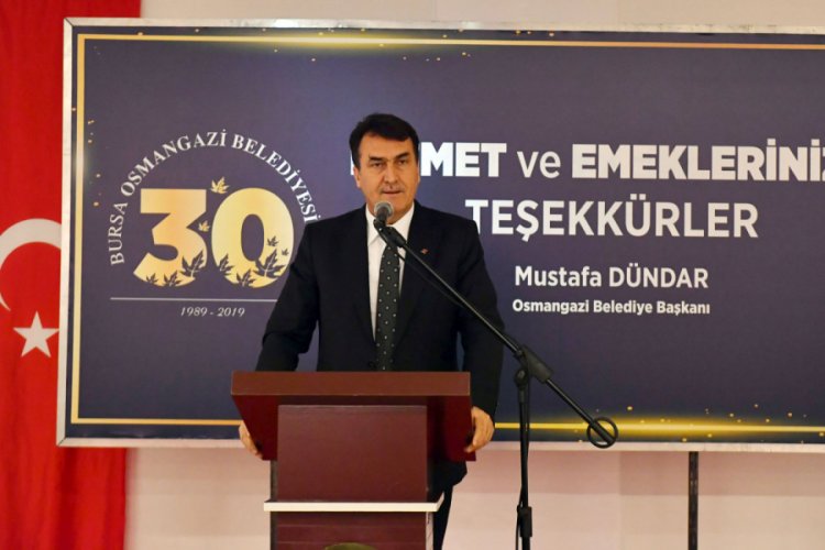 Bursa Osmangazi'de 30 yıllık 'Vefa' gecesi