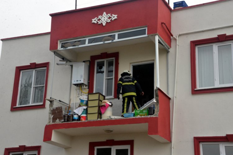 Doğal gaz sızıntısı patlamaya neden oldu: 1 yaralı