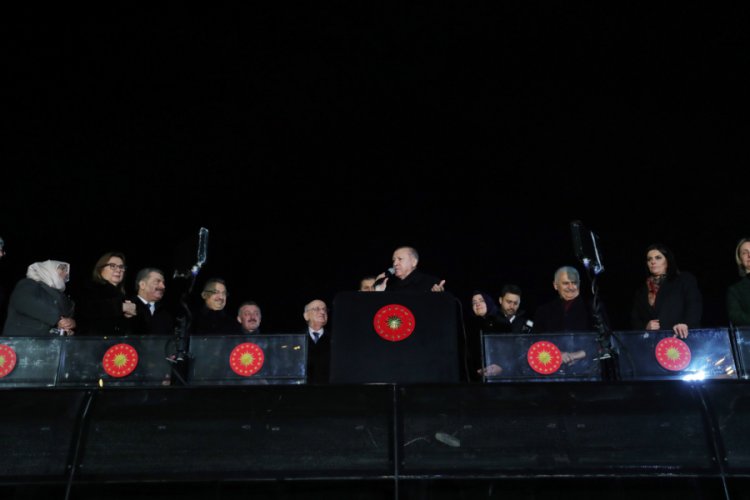 Cumhurbaşkanı Erdoğan: "İsteseniz de istemeseniz de Kanal İstanbul'u yapacağız"