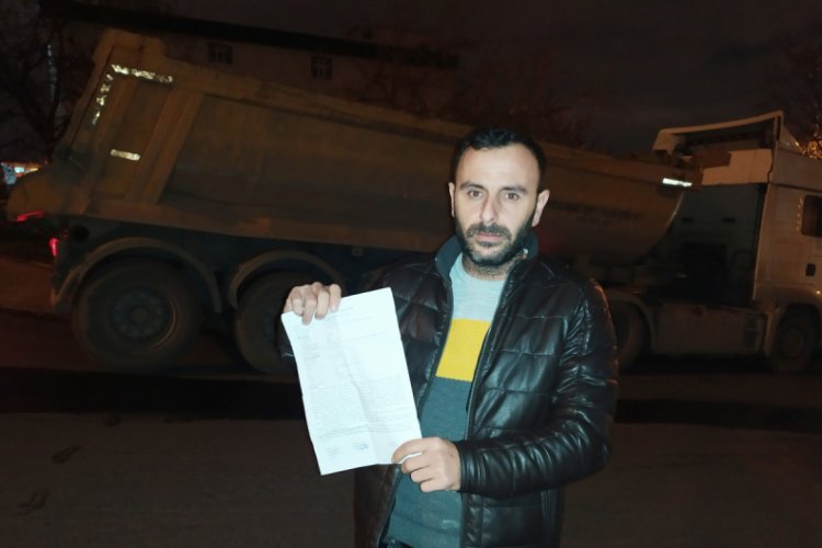 Tır hırsızlığı kameraya takıldı