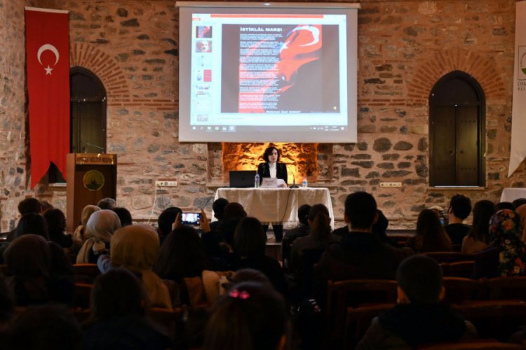 Milli şair Bursa Osmangazi'de anıldı