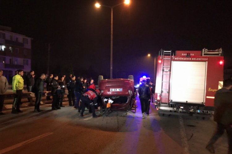 Yayalara &ccedil;arpmamak i&ccedil;in manevra yaptı!