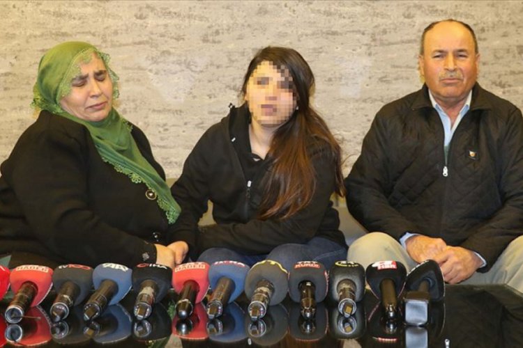Ailesine kavuşan kız dağa nasıl ka&ccedil;ırıldığını anlattı