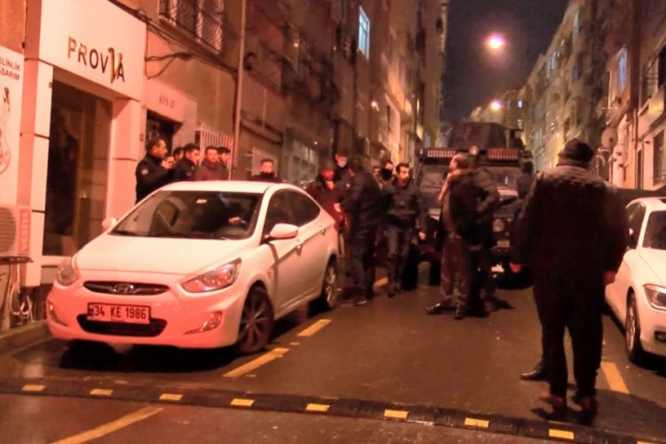 Polisi alarma ge&ccedil;iren aile kavgası