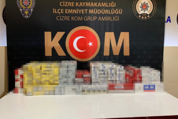 Şırnak'ta ka&ccedil;ak&ccedil;ılık operasyonu: 36 g&ouml;zaltı