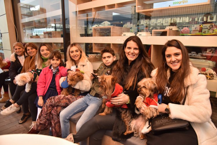 Bursalı pet markette Nilay Dorsa r&uuml;zgarı