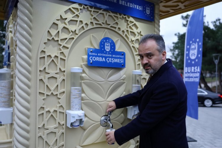 Bursa Teknik &Uuml;niversitesi'nde &ccedil;orba &ccedil;eşmesi hizmete girdi