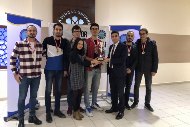 Bursa Uludağ &Uuml;niversitesi turnuvasında şampiyon belli oldu