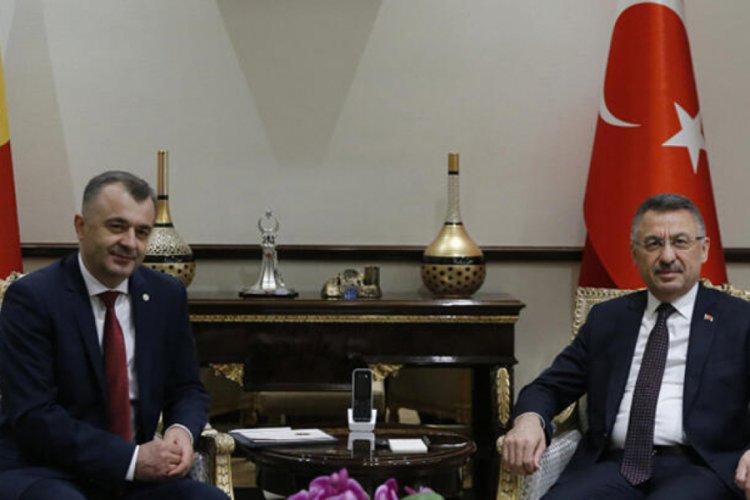Cumhurbaşkanı Yardımcısı Oktay, Moldova Başbakanı ile g&ouml;r&uuml;şt&uuml;