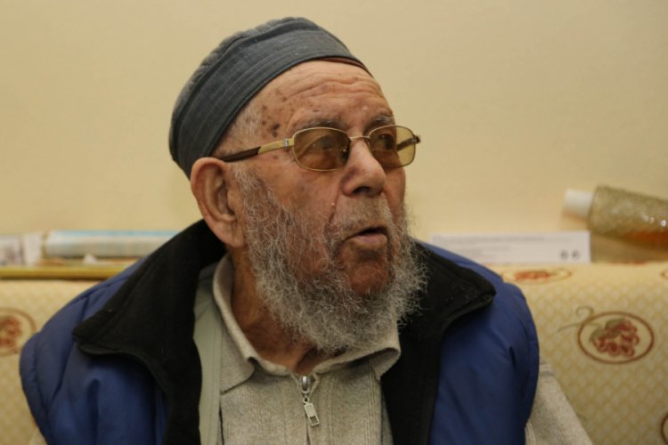 Validen 105 yaşındaki Seyit dedeye ziyaret