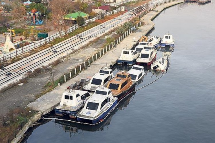 Deniz taksinin batan tekneleri