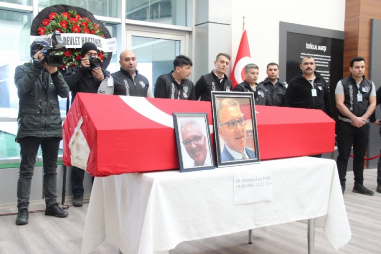 Torbalı İl&ccedil;e Sağlık M&uuml;d&uuml;r&uuml; Park'a h&uuml;z&uuml;nl&uuml; veda