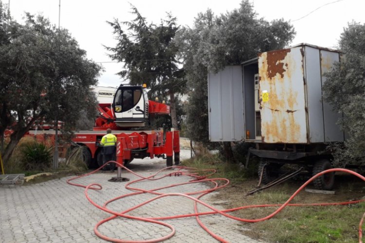 Marmara Adası'nı aydınlatacak jenarat&ouml;rler geldi