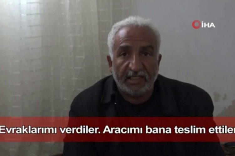 Mehmet&ccedil;ik, Rasulayn'da aracına patlayıcı yerleştirilen Suriyeliyi kurtardı