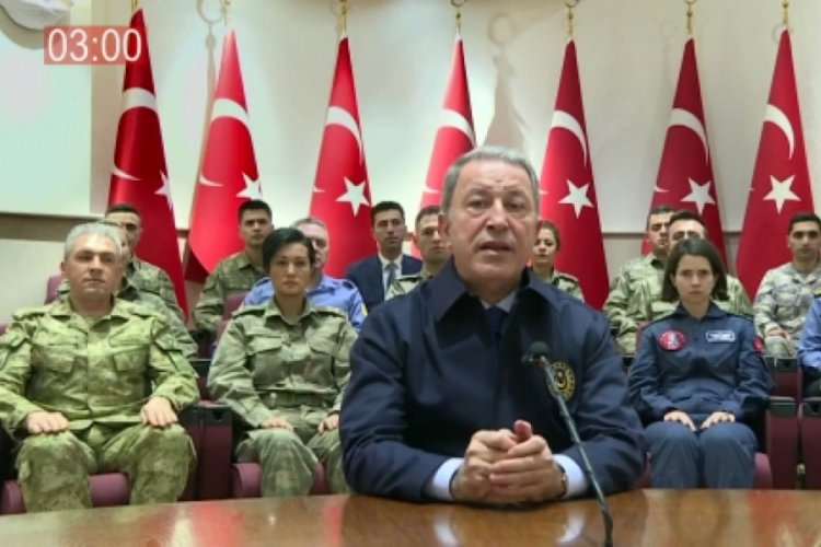 Milli Savunma Bakanı Akar, 2019 yılını &ouml;zetledi